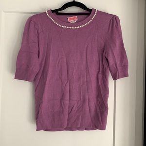 Purple Kate Spade sweater top
